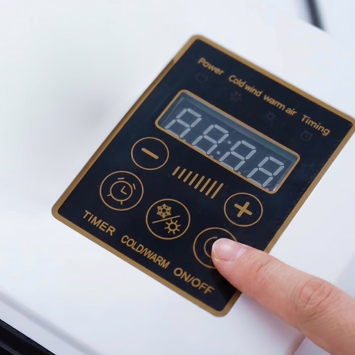 Einen BlizzAir Modus auf dem Touchscreen wählen