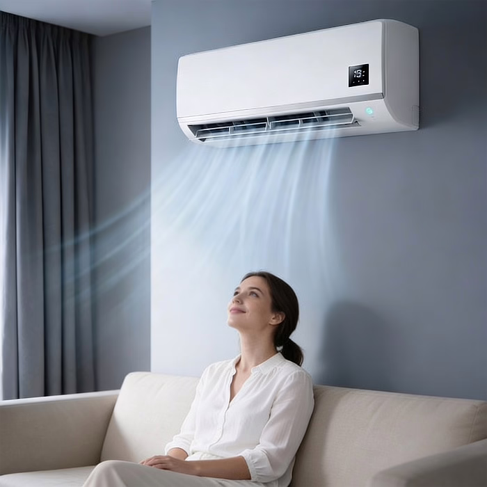 Die kühle Luft von BlizzAir genießen